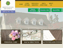 Tablet Screenshot of greenvilleglen.com